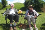 Beryl & Oz at Burton Dassett Country Park