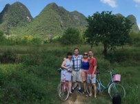 riding to the river